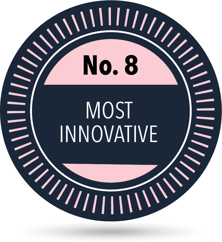 No. 8 Most Innovative