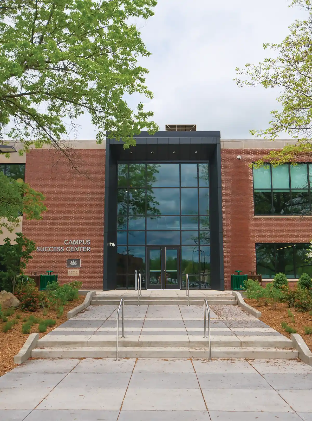 outdoor view of the Student Health Center